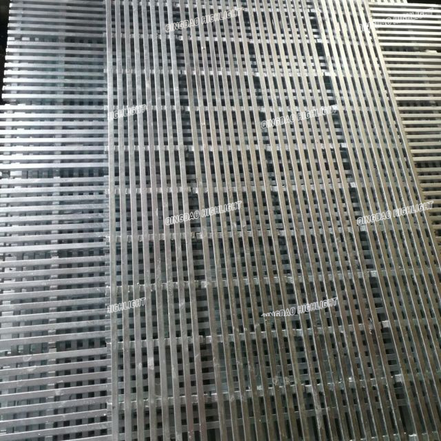 Square Steel Grating Channel