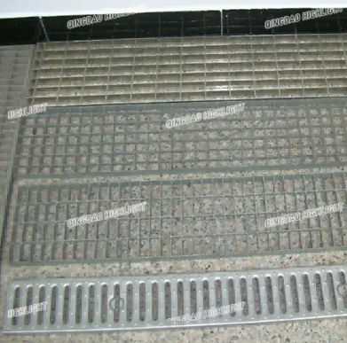 What is swaged grating?